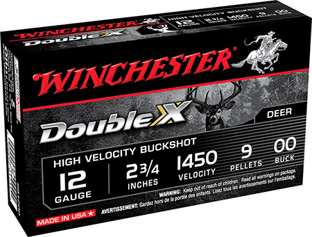 WIN DBL X HV 12GA 2.75" 00BK 9P 5/ - for sale