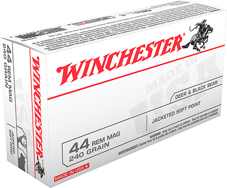 WIN USA 44MAG 240GR JSP 50/500 - for sale