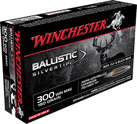 WINCHESTER SUPREME 300 WIN MAG 180GR SILVERTIP 20RD 10BX/CS - for sale