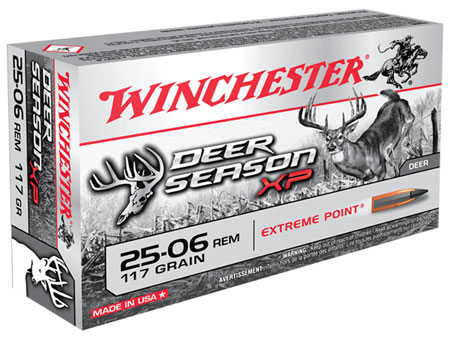 WINCHESTER DEER XP 25-06 REM 117GR EXTREME PT 20RD 10BX/CS - for sale