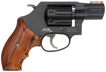 S&W 351PD AIRLITE 22WMR 1.875 FS HI-VIZ BLACK MATTE WOOD - for sale