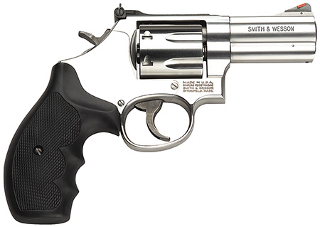 S&W 686PLUS 357 3" AS 7-SHOT STAINLESS STEEL RB RUBBER - for sale