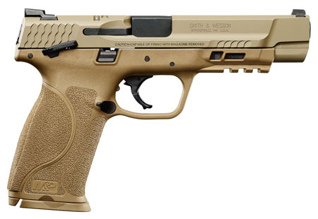 S&W M&P9 M2.0 9MM 5" FS 17-SHOT W/THUMB SAFETY FDE! - for sale
