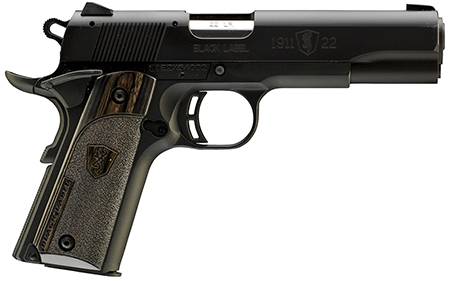 BROWNING 1911-22 BLACK LABEL 22LR 4.25" FS BLACK/LAMINATE - for sale
