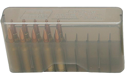 mtm case-gard - Slip-Top Ammo Box - SLIPTOP SML RIFLE CTG BOX 20RD - CLR SMK for sale