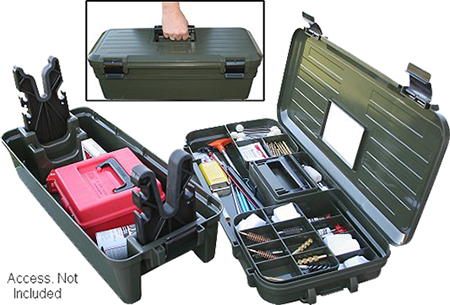 mtm case-gard - Shooting Range Box - RANGE BOX/MAINT CNTR GRN for sale