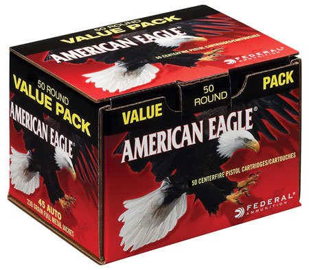FED AM EAGLE 45ACP 230GR FMJ 50/500 - for sale