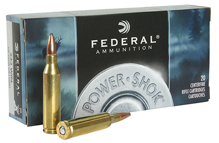 FEDERAL POWER-SHOK 243 WIN 100GR SP 20RD 10BX/CS - for sale