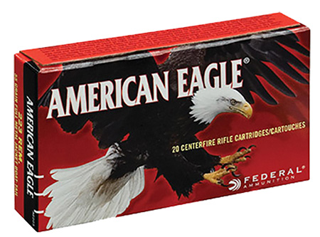 FEDERAL AE 223 REM 55GR FMJ-BT 20RD 25BX/CS - for sale