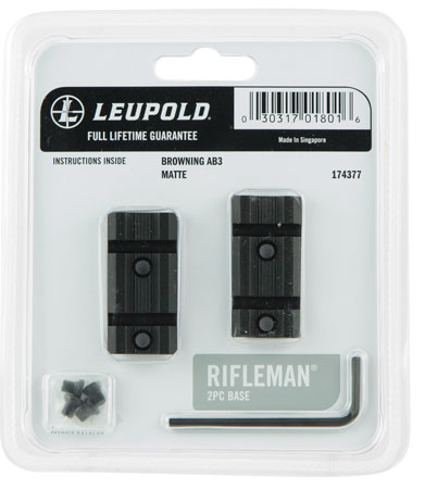 leupold & stevens - Rifleman - RIFLEMAN BROWNING AB3 2-PC MATTE for sale