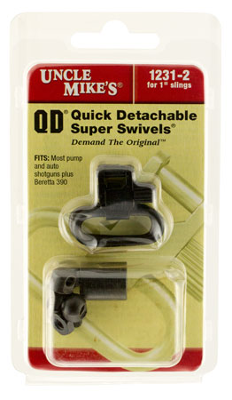 uncle mike's - Super Swivel - QD115 MCS BL 1IN SLING SWIVEL SET for sale