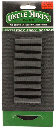 uncle mike's - Buttstock Shell Holder - BLK RIFLE STOCK SHELL HOLDER for sale