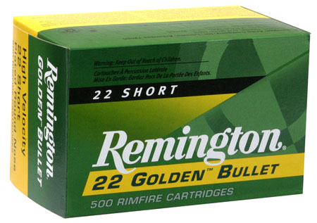 REMINGTON 22LR 40GR PLATED LEAD-RN HIGH-VEL 50RD 100BX/CS - for sale