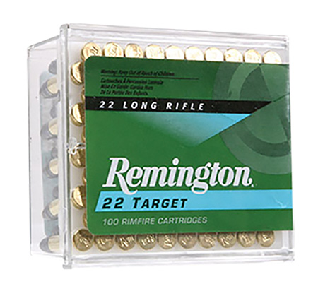 REMINGTON TARGET 22LR 40GR RN STANDARD-VEL 100RD 50BX/CS - for sale