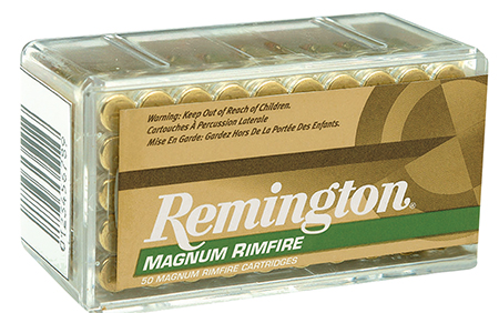 REMINGTON 22WMR 40GR JSP 1910FPS 50RD 40BX/CS - for sale