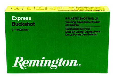 REM EXP MAG 12GA 3" 00 BCK 5/250 - for sale