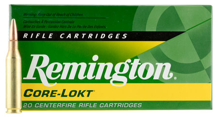 REMINGTON 243 WIN 100GR PSP CORE-LOKT 20RD 10BX/CS - for sale