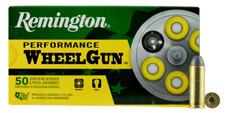 REMINGTON WHEELGUN 45 LC 250GR LEAD-RN 50RD 10BX/CS - for sale