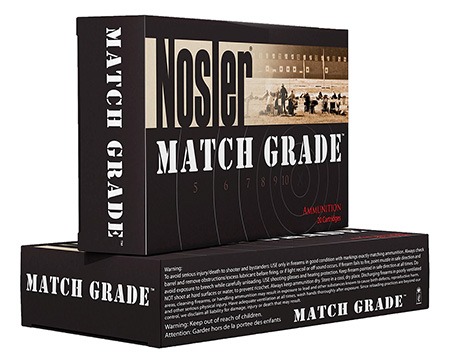 NOSLER MATCH 6.5 CM 140GR CUSTOM COMP HPBT 20RD 10BX/CS - for sale