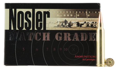 NOSLER MATCH 300 WIN MAG 210GR REDUCED DRAG HPBT 20RD 10BX/CS - for sale