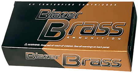 CCI BLAZER BRASS 9MM LUGER 115GR FMJ 50RD 20BX/CS - for sale