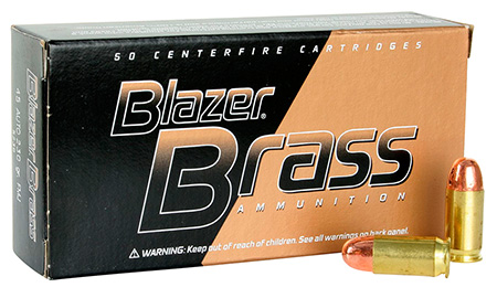 BLAZER BRASS 45ACP 230GR FMJ 50/1000 - for sale