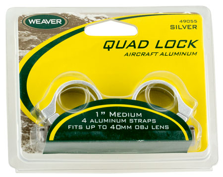 WEAVER QUAD LOCK RNGS 1" XHIGH MATTE - for sale