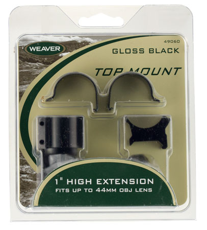 WEAVER TOP MOUNT RNGS 30MM HIGH MAT - for sale