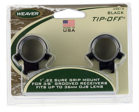 WEAVER SURE GRIP TIP OFF 1" GLOSS - for sale