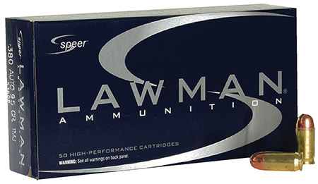 SPR LAWMAN 380ACP 95GR TMJ 50/1000 - for sale