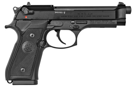 BERETTA M9 22LR 4.9" 15RD DA/SA BLK - for sale