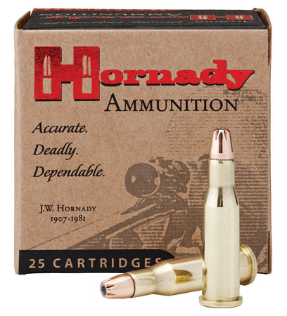 HORNADY 218 BEE 45GR JHP 25RD 10BX/CS - for sale