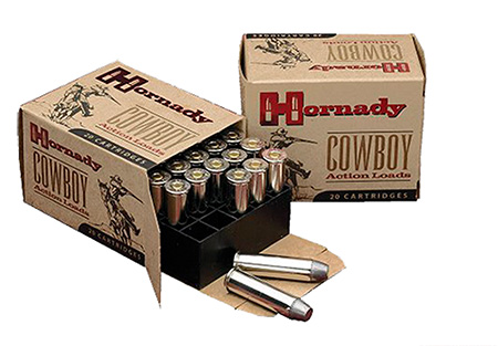 HORNADY COWBOY 45 LC 255GR LEAD-FP 20RD 10BX/CS - for sale