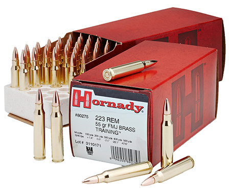 HORNADY 223 REM 55GR FMJ 50RD 10BX/CS - for sale