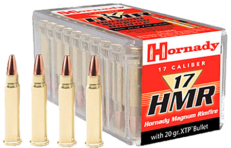 HORNADY 17HMR 20GR XTP 2375FPS 50RD 40BX/CS - for sale