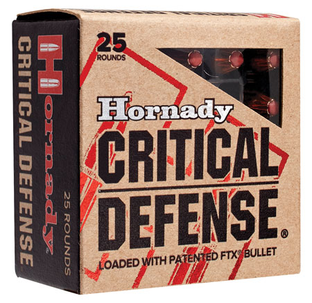 HORNADY CRITICAL DEFENSE 45 ACP 185GR FTX 20RD 10BX/CS - for sale
