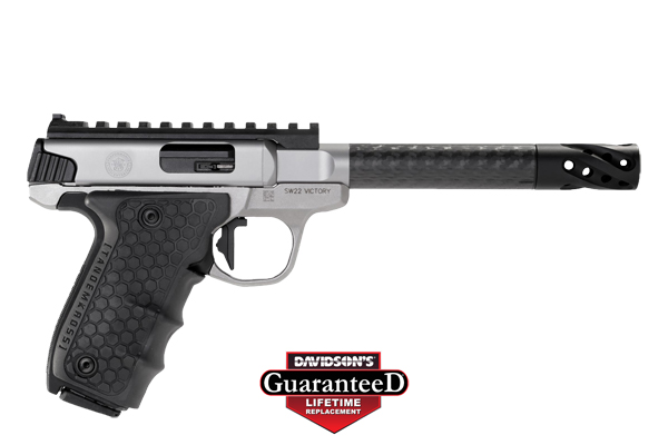 S&W PC VICTORY 22LR 6" 10RD CARBON - for sale