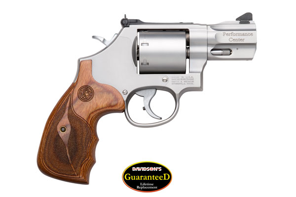 S&W 686 PERFORMANCE CENTER 357 MAGNUM 7-SH 2.5" SS WOOD - for sale