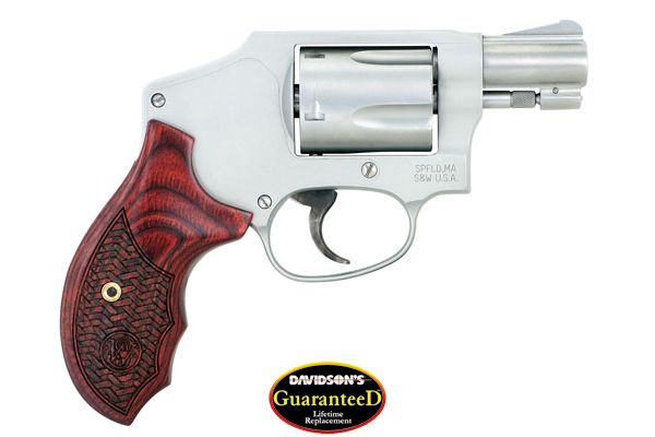 S&W 642PC P.CENTER 38SPL+P FS 1.875" 5-SH SS WOOD GRIPS - for sale