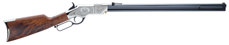 HENRY ORIGINAL HENRY SILVER DELUXE 44-40WCF ENGRAVED - for sale