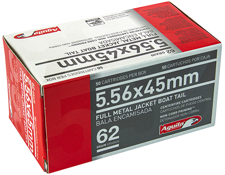 AGUILA 5.56X45 62GR FMJ-BT 50RD 20BX/CS - for sale