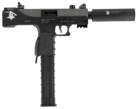 MPA DEFENDER 9MM TOP-COCKING 4.5" THREADED GRIM REAPER 30RD - for sale