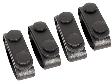 BH MOLDED BLT KEEPERS (4) BLK - for sale