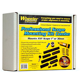 wheeler - Scope Mount Kit - SCOPE MOUNTING KIT COMBO - 1IN/30MM for sale
