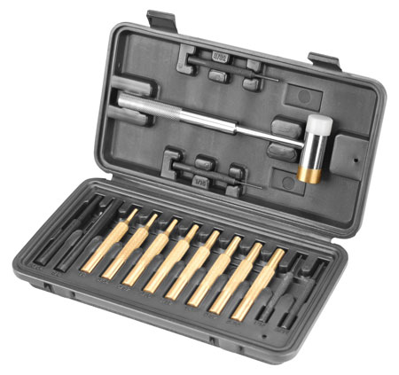 wheeler - Hammer and Punch - HAMMER AND PUNCH SET PLASTIC CASE for sale