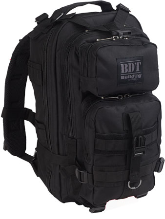 bulldog cases & vaults - BDT Tactical - COMPACT TACTICAL BACK PACK BLK for sale