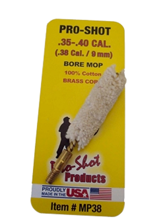 pro-shot - Bore Mop - BORE MOP .35-.40 CAL for sale