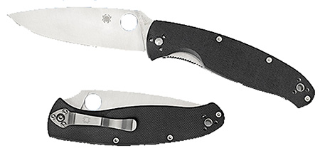 SPYDERCO RESILIENCE BLK G10 PLAIN - for sale