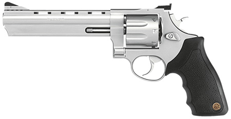 TAURUS 608 357 6.5"VR PORTED AS 8-SHOT STAINLESS RUBBER - for sale