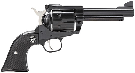 RUGER BLACKHAWK 45LC 4-5/8" AS BLUED BLACK CHECKERED - for sale